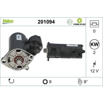 Démarreur VALEO OEM 069911023M