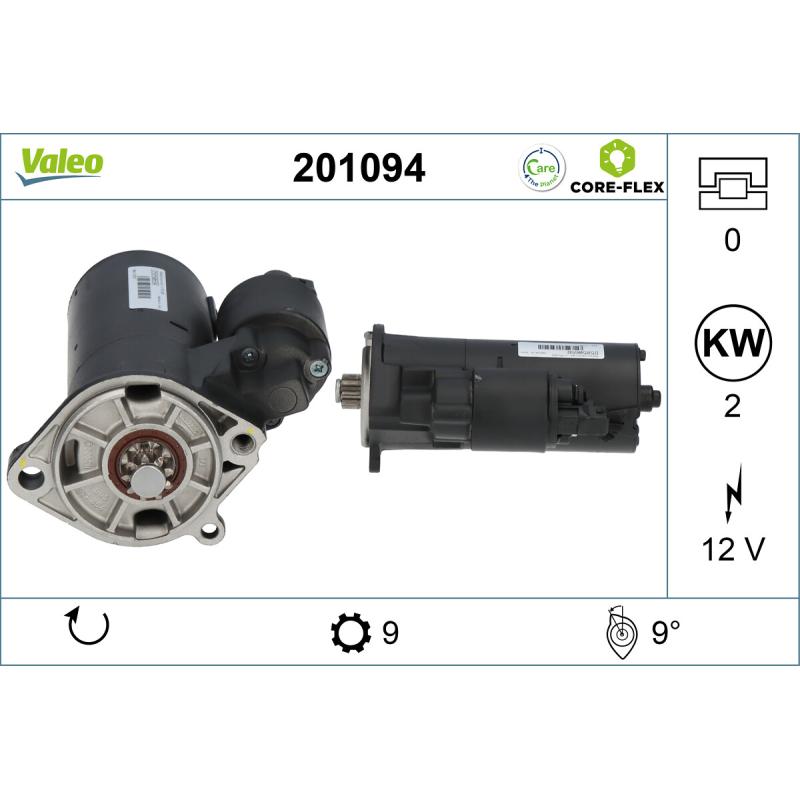 Démarreur VALEO 201094 - Visuel 1