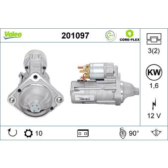 Démarreur VALEO OEM 12417787356