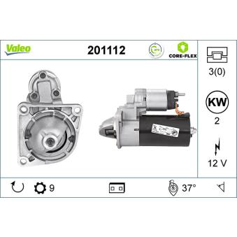 Démarreur VALEO OEM 46522234 Démarreur VALEO OEM 46522234