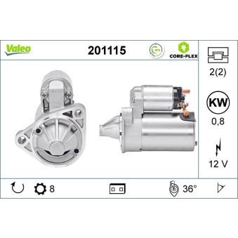 Démarreur VALEO OEM 96569440