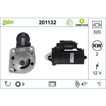 Démarreur VALEO OEM 1756794