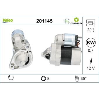 Démarreur VALEO OEM 233001F700 Démarreur VALEO OEM 233001F700