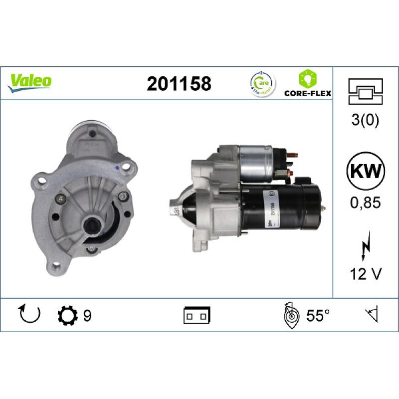 Démarreur VALEO 201158 - Visuel 1