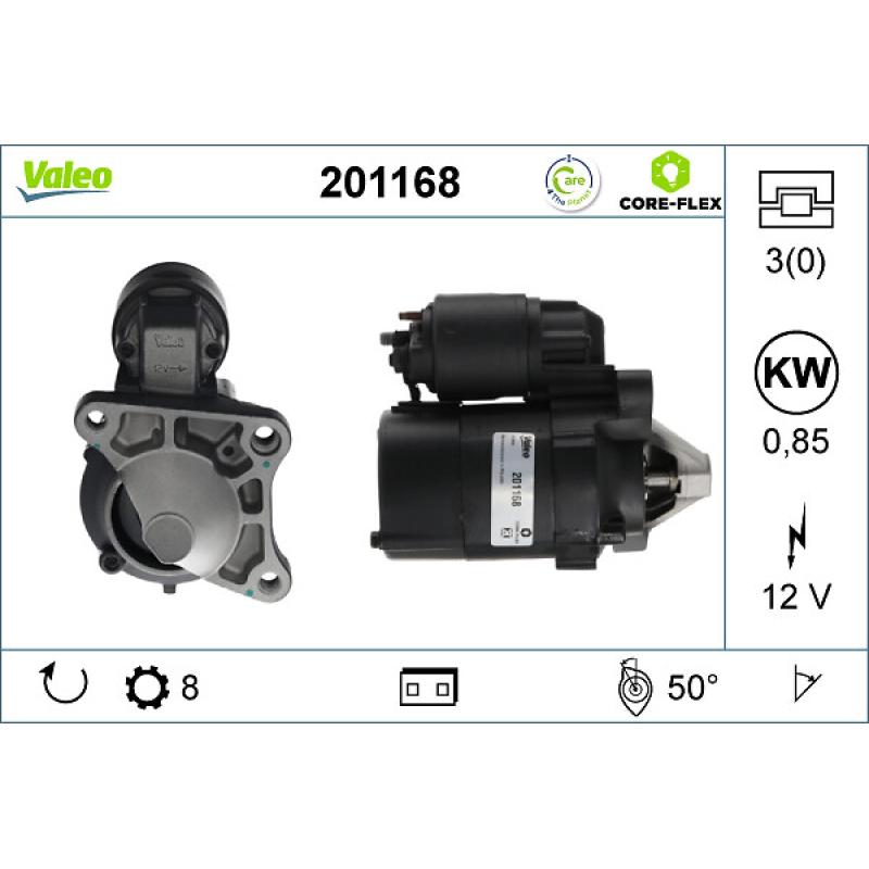 Démarreur VALEO 201168 - Visuel 1