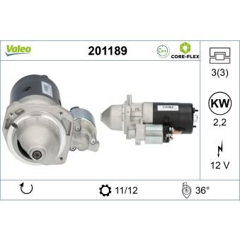 Démarreur VALEO OEM 580285 Démarreur VALEO OEM 580285