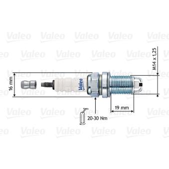 Bougie d'allumage VALEO OEM 101000033AG