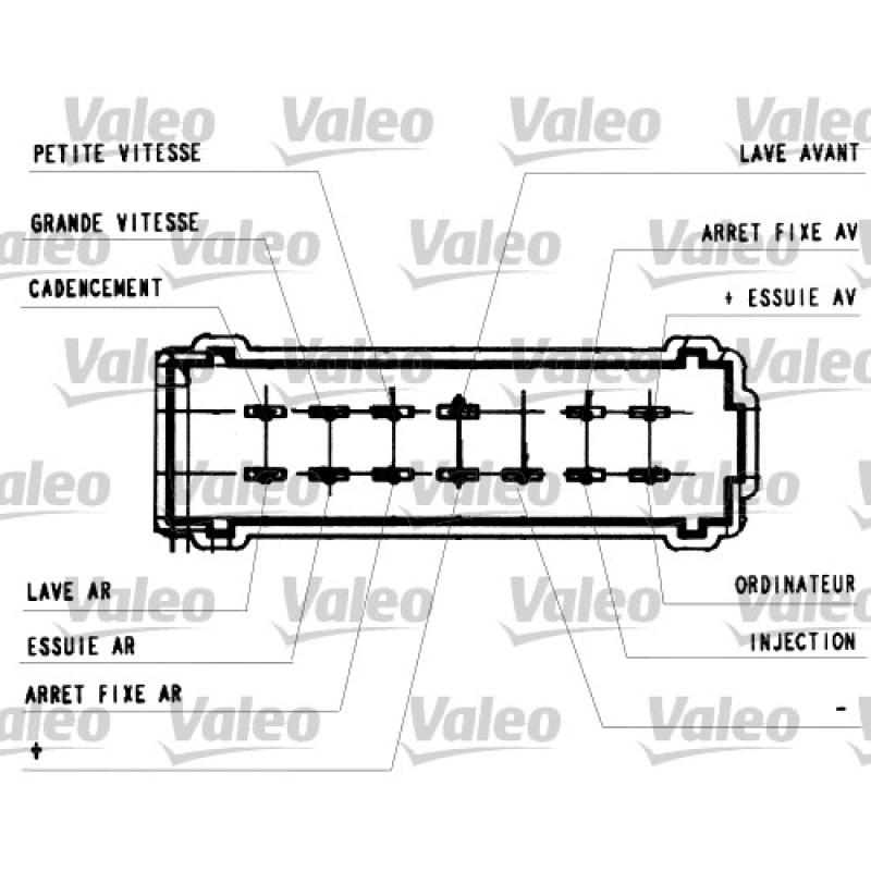 Commutateur de colonne de direction VALEO 251442 - Visuel 1