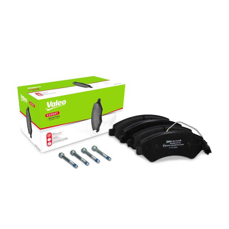 Jeu de 4 plaquettes de frein avant VALEO 301276A - Visuel 2