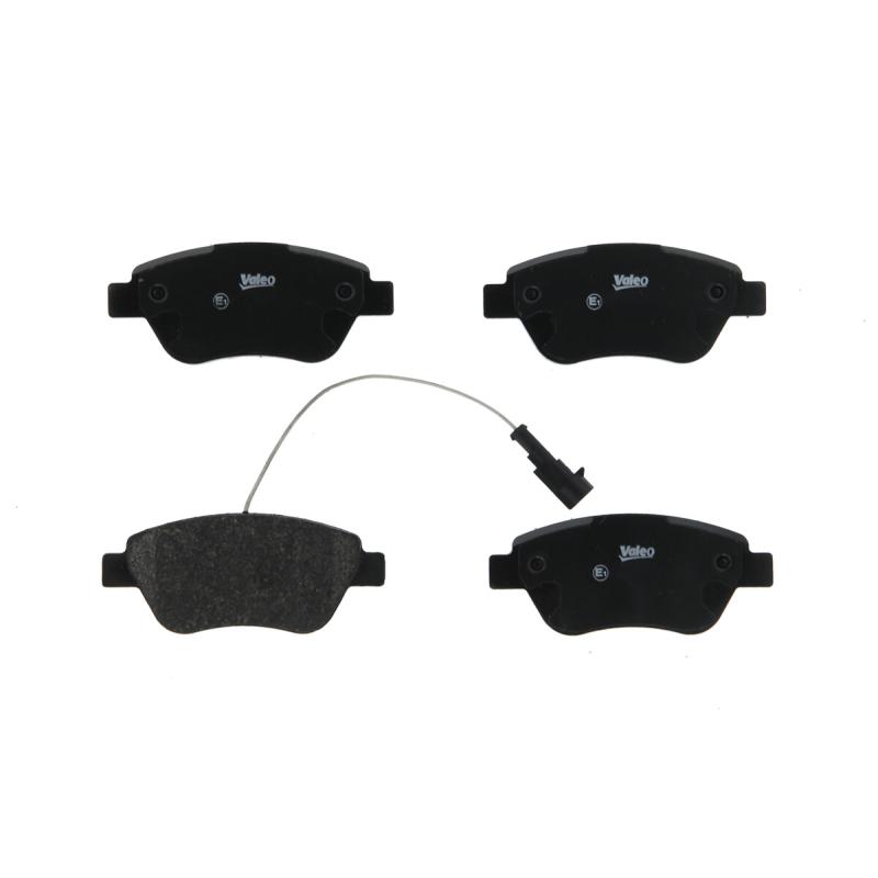 Jeu de 4 plaquettes de frein avant VALEO 301426 - Visuel 1