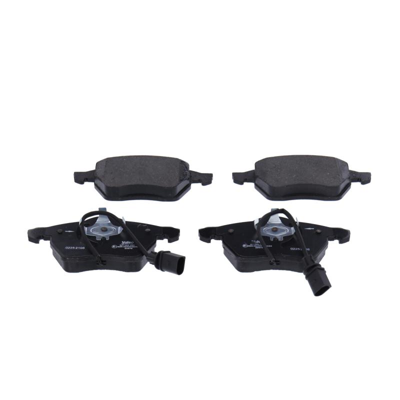 Jeu de 4 plaquettes de frein avant VALEO 301483 - Visuel 2