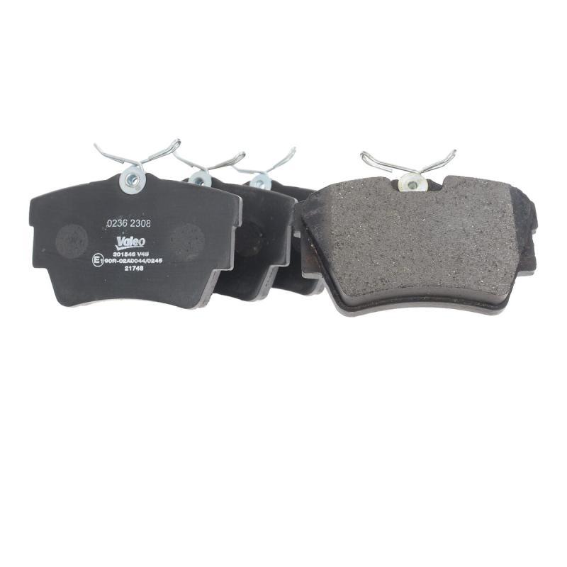 Jeu de 4 plaquettes de frein arrière VALEO 301546 - Visuel 2