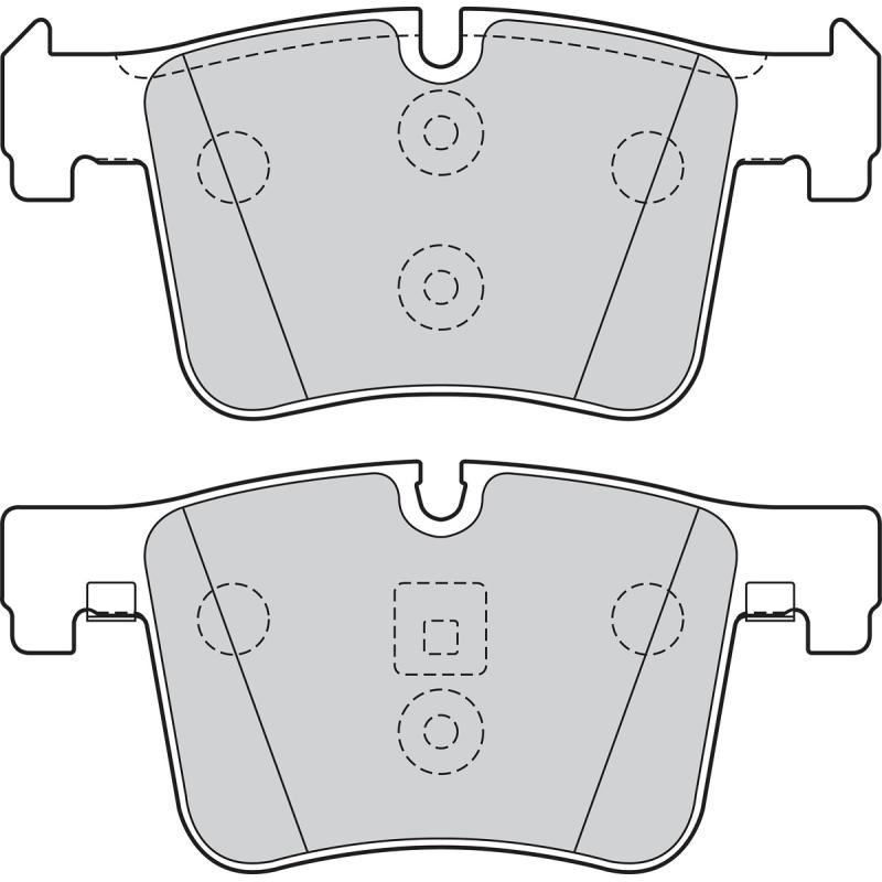Jeu de 4 plaquettes de frein avant VALEO 302138 - Visuel 1