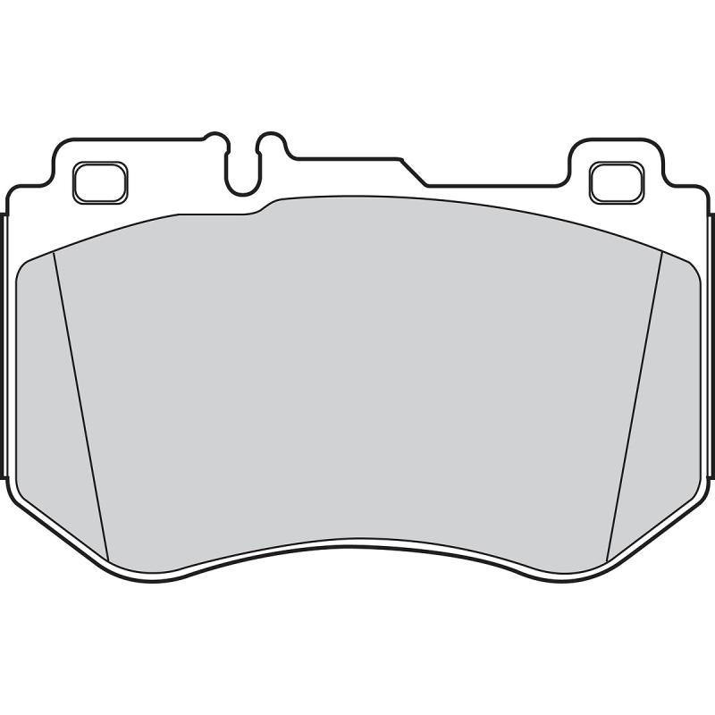 Jeu de 4 plaquettes de frein avant VALEO 302274 - Visuel 1