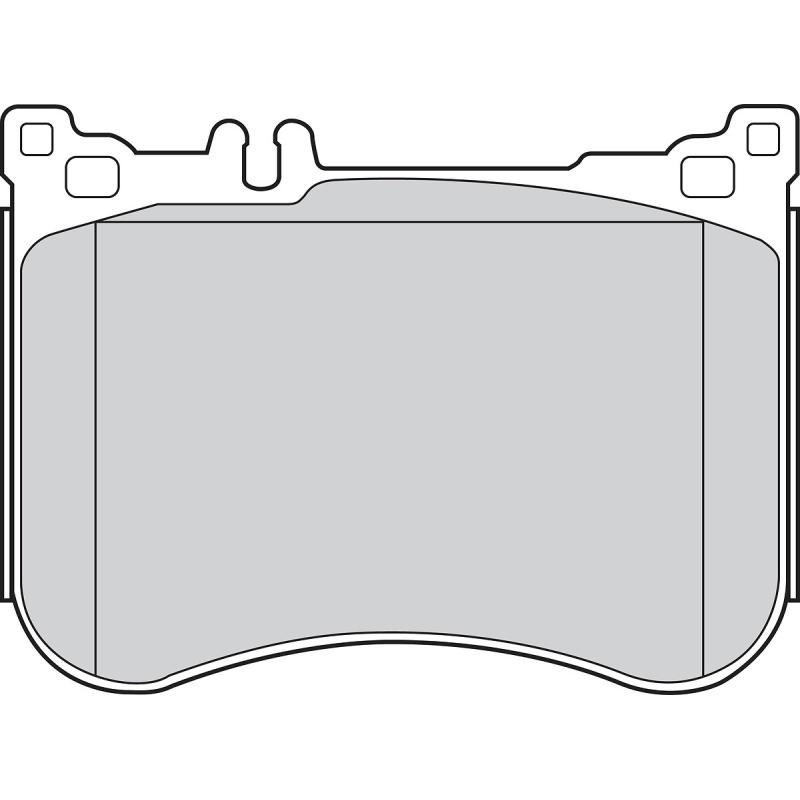 Jeu de 4 plaquettes de frein avant VALEO 302909 - Visuel 1