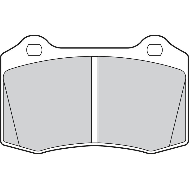 Jeu de 4 plaquettes de frein avant VALEO 302944 - Visuel 1