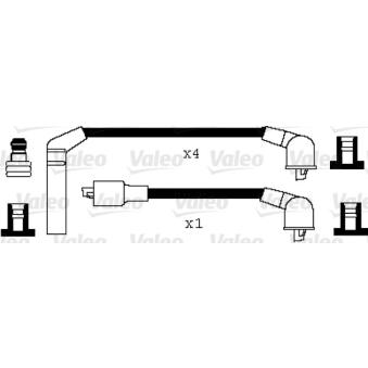 Kit de câbles d'allumage VALEO 346027