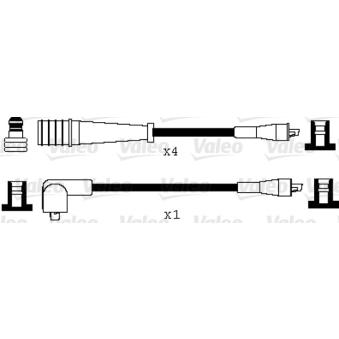Kit de câbles d'allumage VALEO 346035