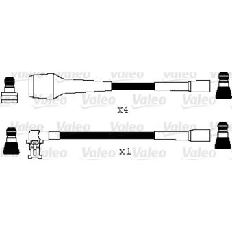 Kit de câbles d'allumage VALEO OEM 7700873186