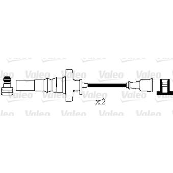 Kit de câbles d'allumage VALEO OEM MD365102 Kit de câbles d'allumage VALEO OEM MD365102
