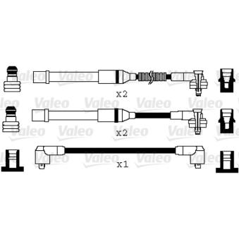 Kit de câbles d'allumage VALEO OEM 7262798
