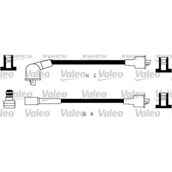 Kit de câbles d'allumage VALEO 346165