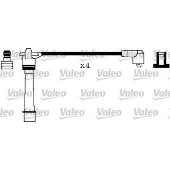 Kit de câbles d'allumage VALEO OEM 46425912 Kit de câbles d'allumage VALEO OEM 46425912