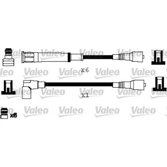 Kit de câbles d'allumage VALEO [346235]