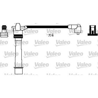 Kit de câbles d'allumage VALEO OEM 46743086 Kit de câbles d'allumage VALEO OEM 46743086