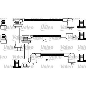 Kit de câbles d'allumage VALEO 346252
