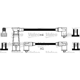 Kit de câbles d'allumage VALEO OEM 60537946