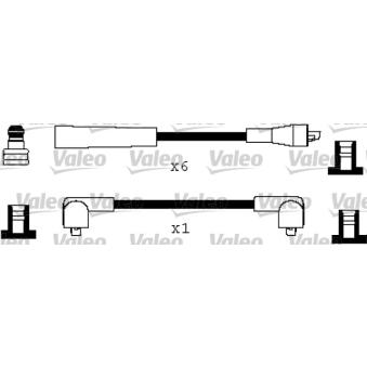 Kit de câbles d'allumage VALEO OEM DBC3228