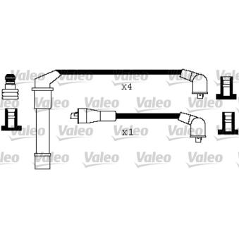 Kit de câbles d'allumage VALEO OEM 2245084A25