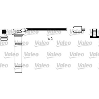 Kit de câbles d'allumage VALEO OEM GHT298 Kit de câbles d'allumage VALEO OEM GHT298