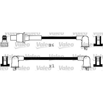 Kit de câbles d'allumage VALEO [346426]