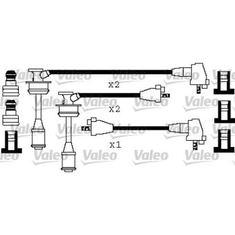 Kit de câbles d'allumage VALEO OEM 9091921543