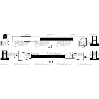 Kit de câbles d'allumage VALEO [346498]