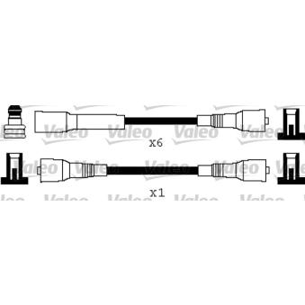 Kit de câbles d'allumage VALEO [346501]