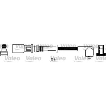 Kit de câbles d'allumage VALEO OEM 46749624