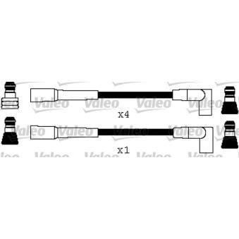 Kit de câbles d'allumage VALEO OEM 1612400
