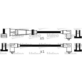 Kit de câbles d'allumage VALEO [346571]
