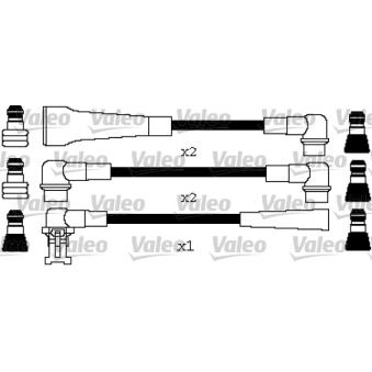 Kit de câbles d'allumage VALEO OEM 7700855768