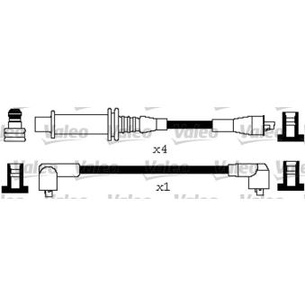 Kit de câbles d'allumage VALEO 346648