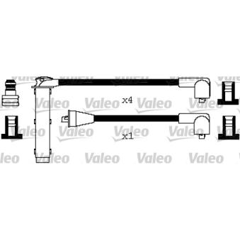 Kit de câbles d'allumage VALEO [346656]