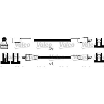 Kit de câbles d'allumage VALEO [346662]