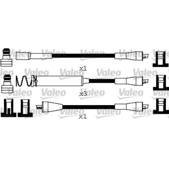 Kit de câbles d'allumage VALEO OEM 90295494