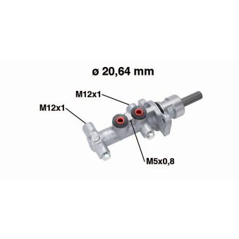 Maître-cylindre de frein VALEO 400833