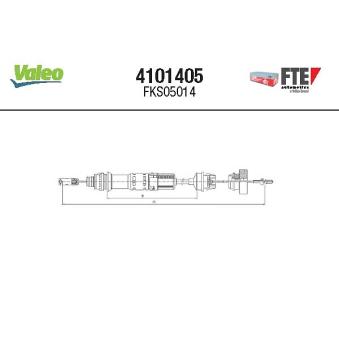 Tirette à câble, commande d'embrayage VALEO OEM 2150R2 Tirette à câble, commande d'embrayage VALEO OEM 2150R2