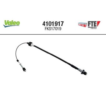 Tirette à câble, commande d'embrayage VALEO OEM 90522447