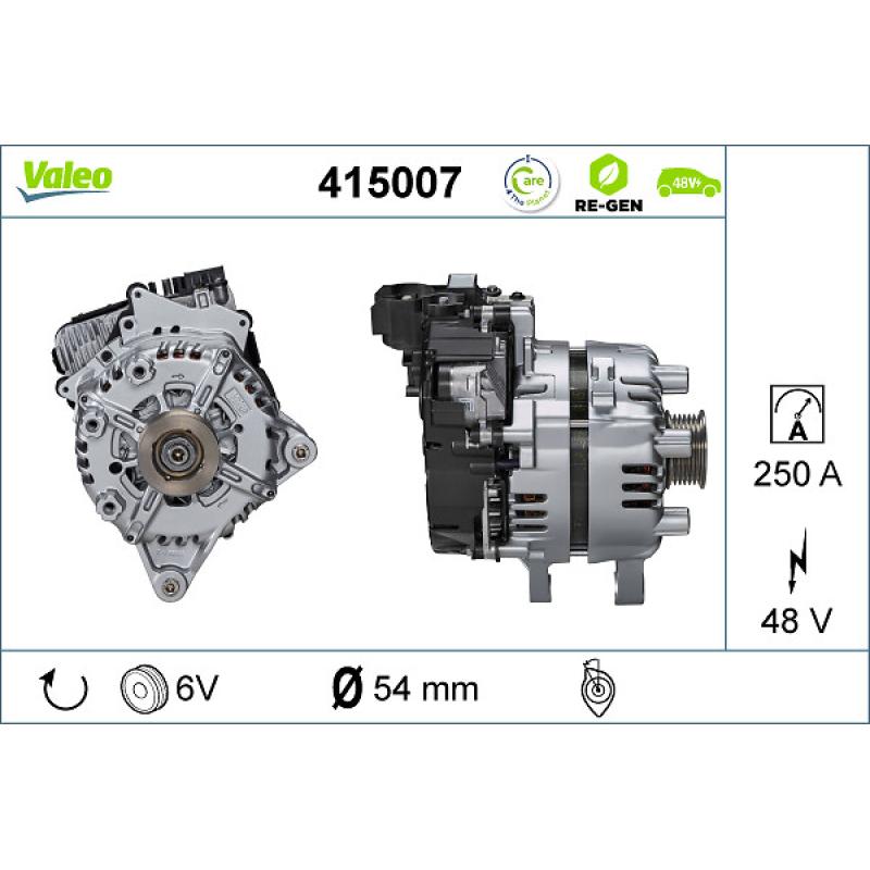 Générateur démarreur VALEO 415007 - Visuel 1